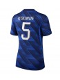 Francie Jules Kounde #5 Domácí Dres pro Dámské MS 2026 Krátký Rukáv Francie Jules Kounde #5 Domácí Dres pro Dámské MS 2026 Krátký Rukáv